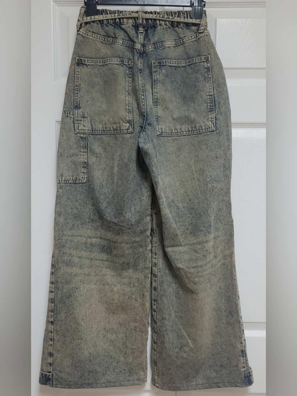 Free People We The Free  CRVY Outlaw Wideleg Jeans - Picture 6 of 16